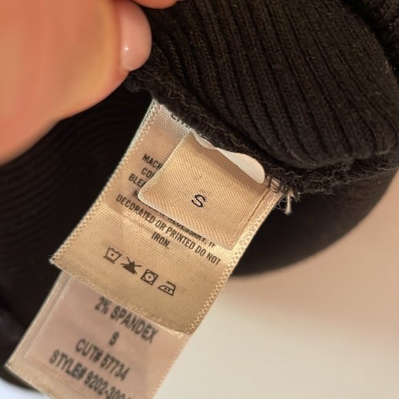 Citizens of Humanity Scarlett Ribbed Henley. Size small - Picture 5 of 6